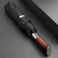 Automatic Open Umbrella with Stylish Wooden Handle