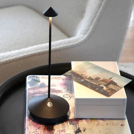 Wireless LED Table Lamp – Transparent Light