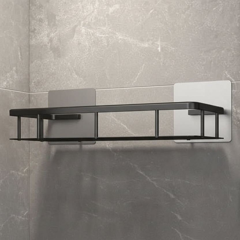 Drill-Free Adhesive Bathroom Shelf – Chic and Functional for Any Bathroom