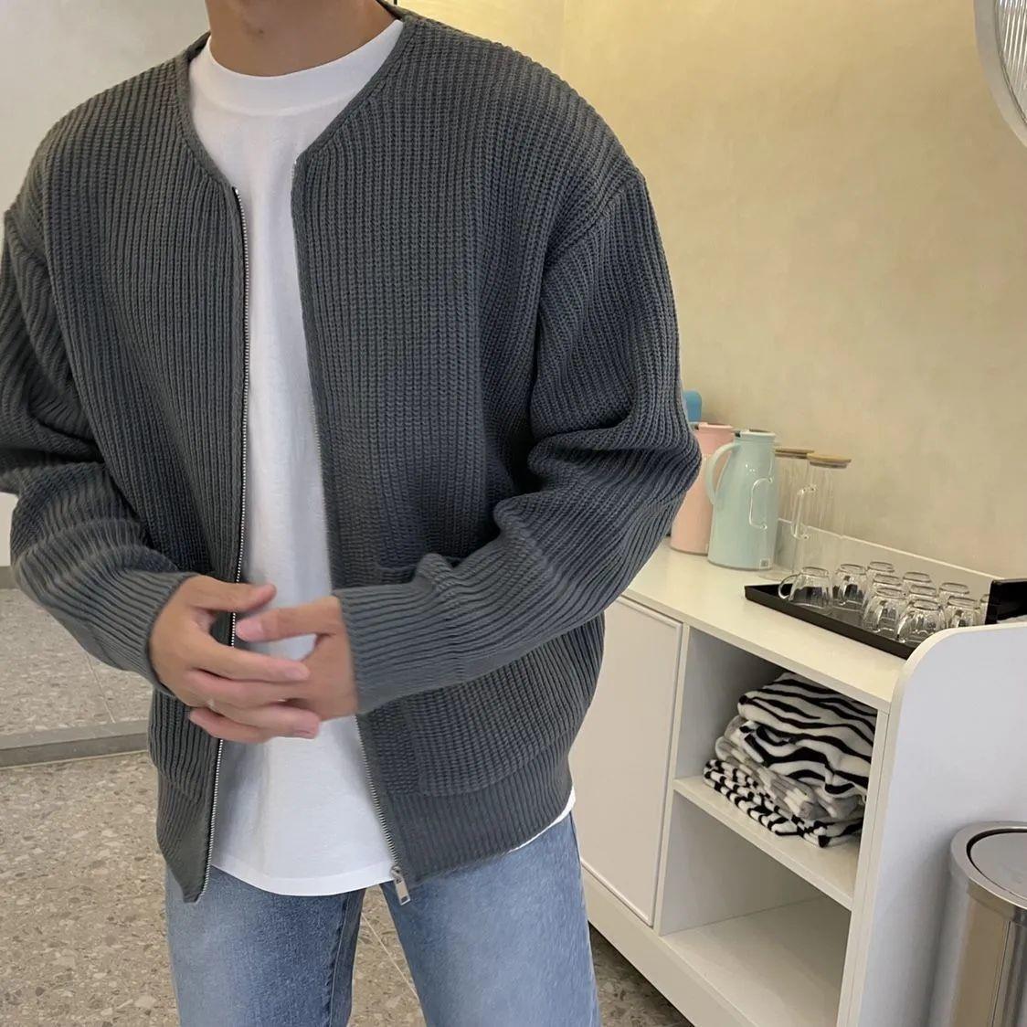 Men's Knit Winter Jacket | Short