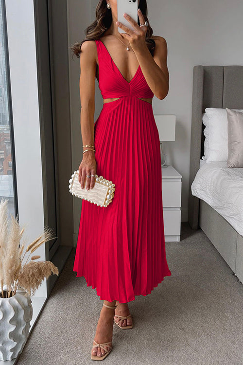 Women's Party Festive Dress | Pleated
