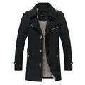 Men's Long Trench Coat | Winter