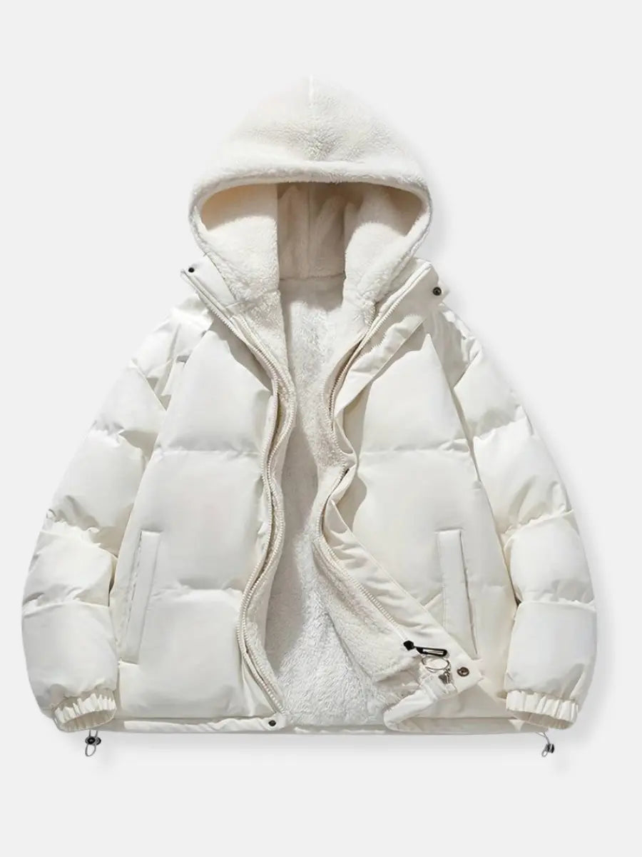 Men's Zipper Down Jacket | Warm
