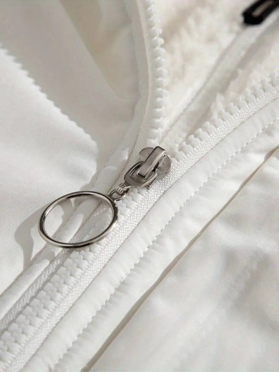 Men's Zipper Down Jacket | Warm