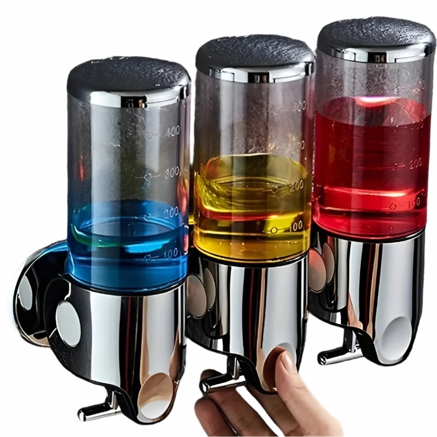 Elegant Wall-Mounted Soap Dispenser for Your Bathroom