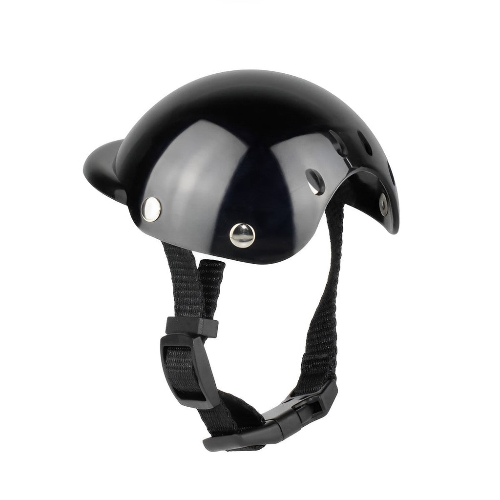 Pet Motorcycle Helmet and Goggles for Secure Riding