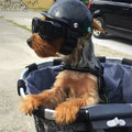Pet Motorcycle Helmet and Goggles for Secure Riding