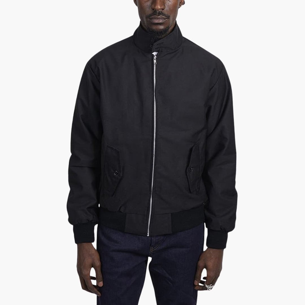 Men's Ribbed Cuff Winter Jacket | Zipper