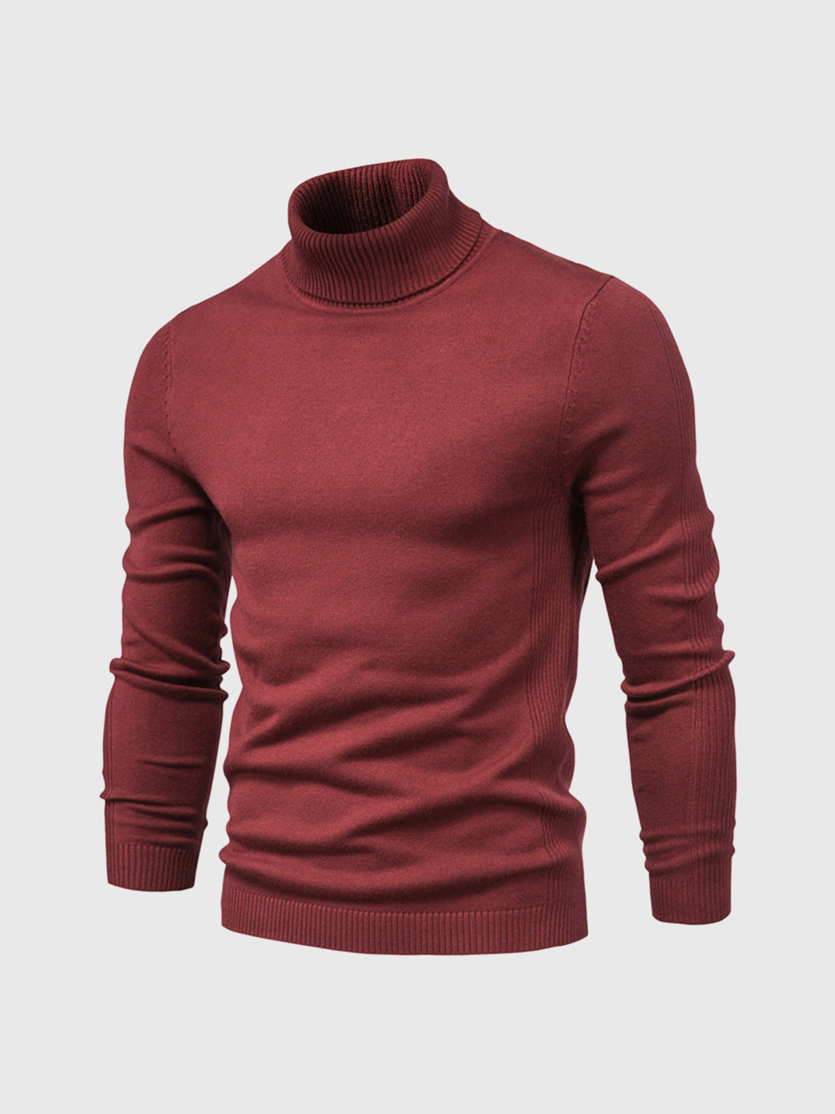 Men's Short Turtleneck Sweater | Washable