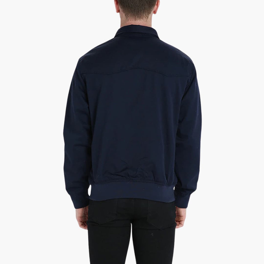 Men's Ribbed Cuff Winter Jacket | Zipper