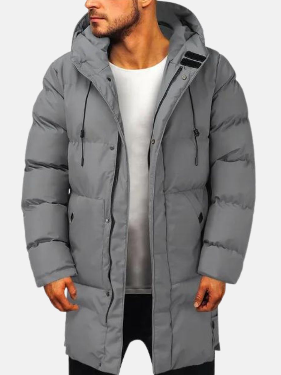 Men's Long Down Jacket | Winter