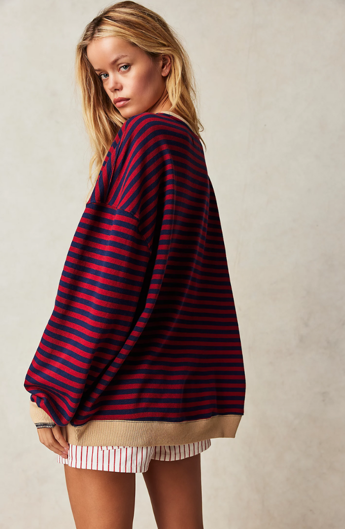 Women’s Striped Sweater | Oversize
