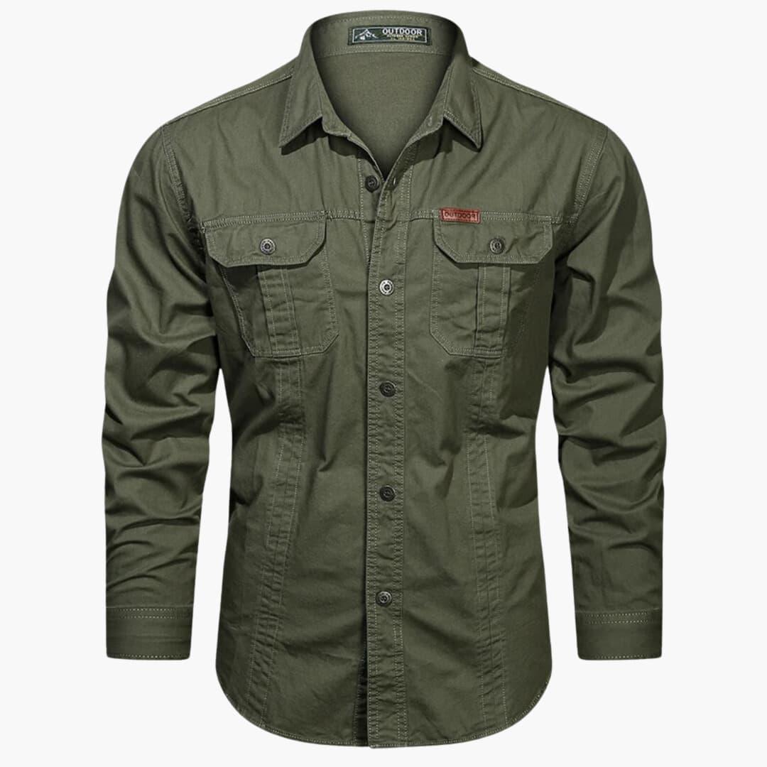 Men's Cargo Shirt | Long Sleeve