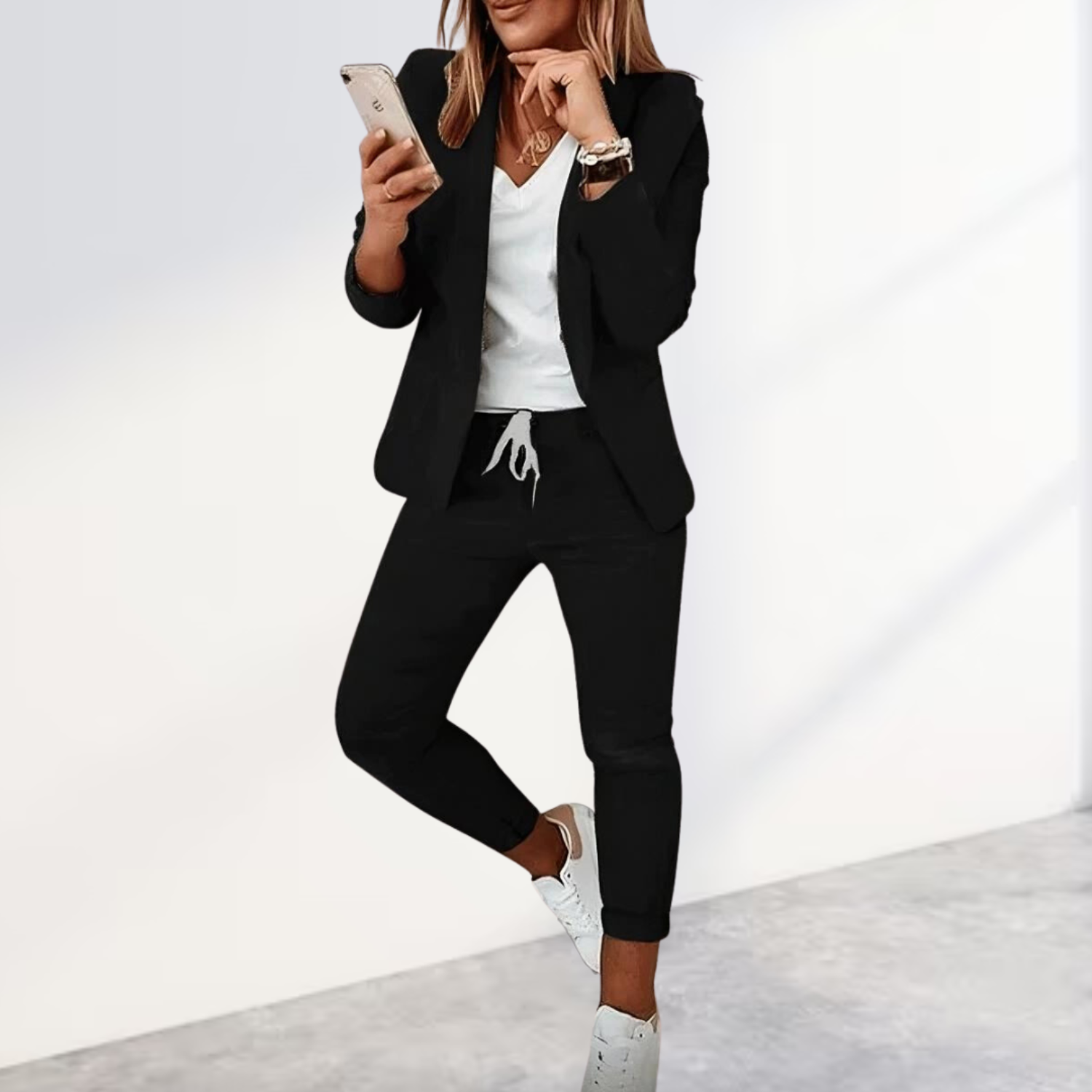 Women's Casual Office Suit | Blazer and Pants
