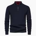 Men's Soft Knit Sweater | Zipper