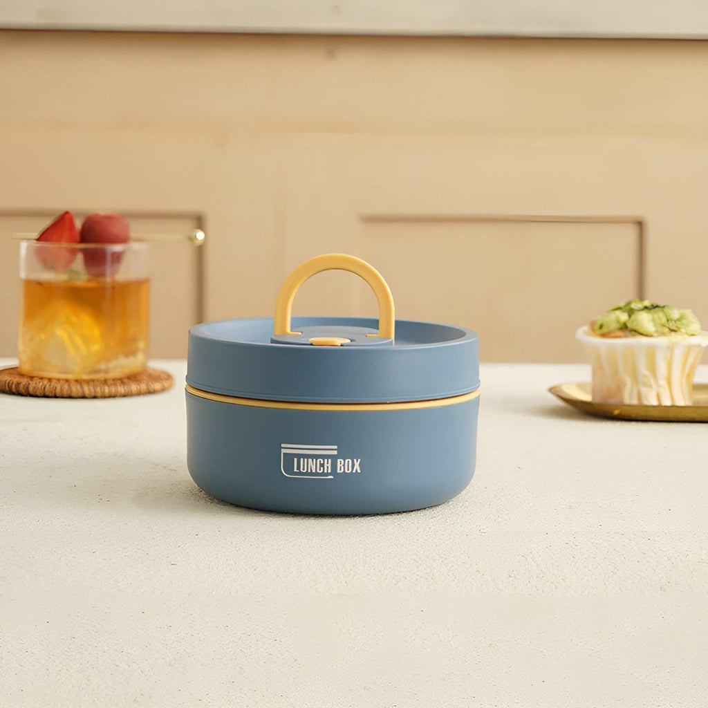Insulated Lunch Box with Multiple Compartments & Leak-Proof Design | Includes Carry Bag