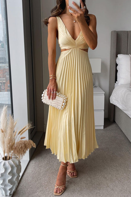 Women's Party Festive Dress | Pleated