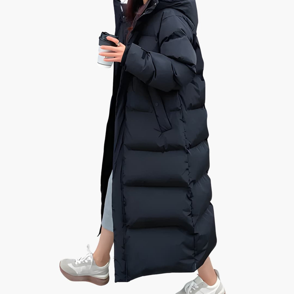Women's Long Winter Jacket | With Hood