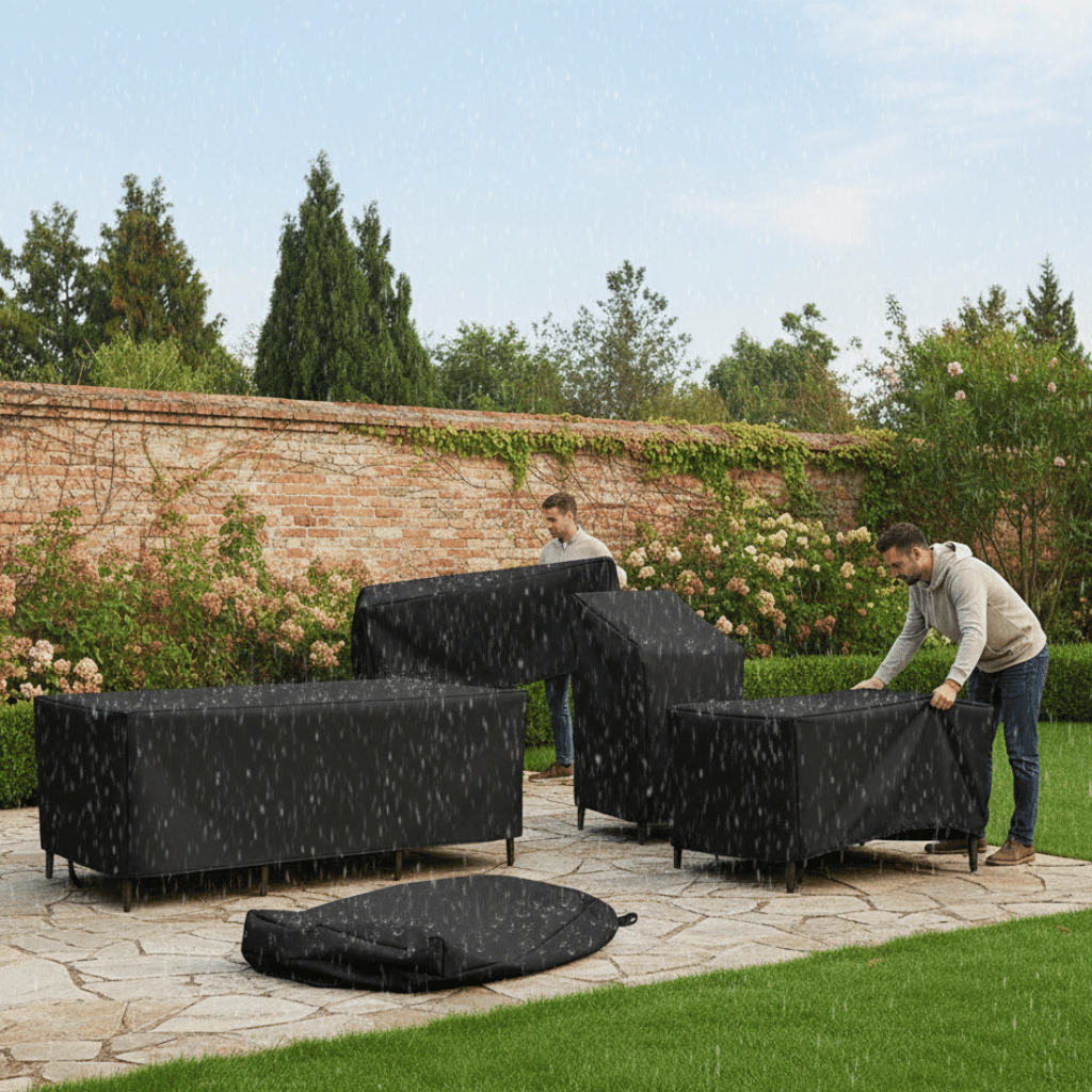 All-Season Weather-Resistant Furniture Cover