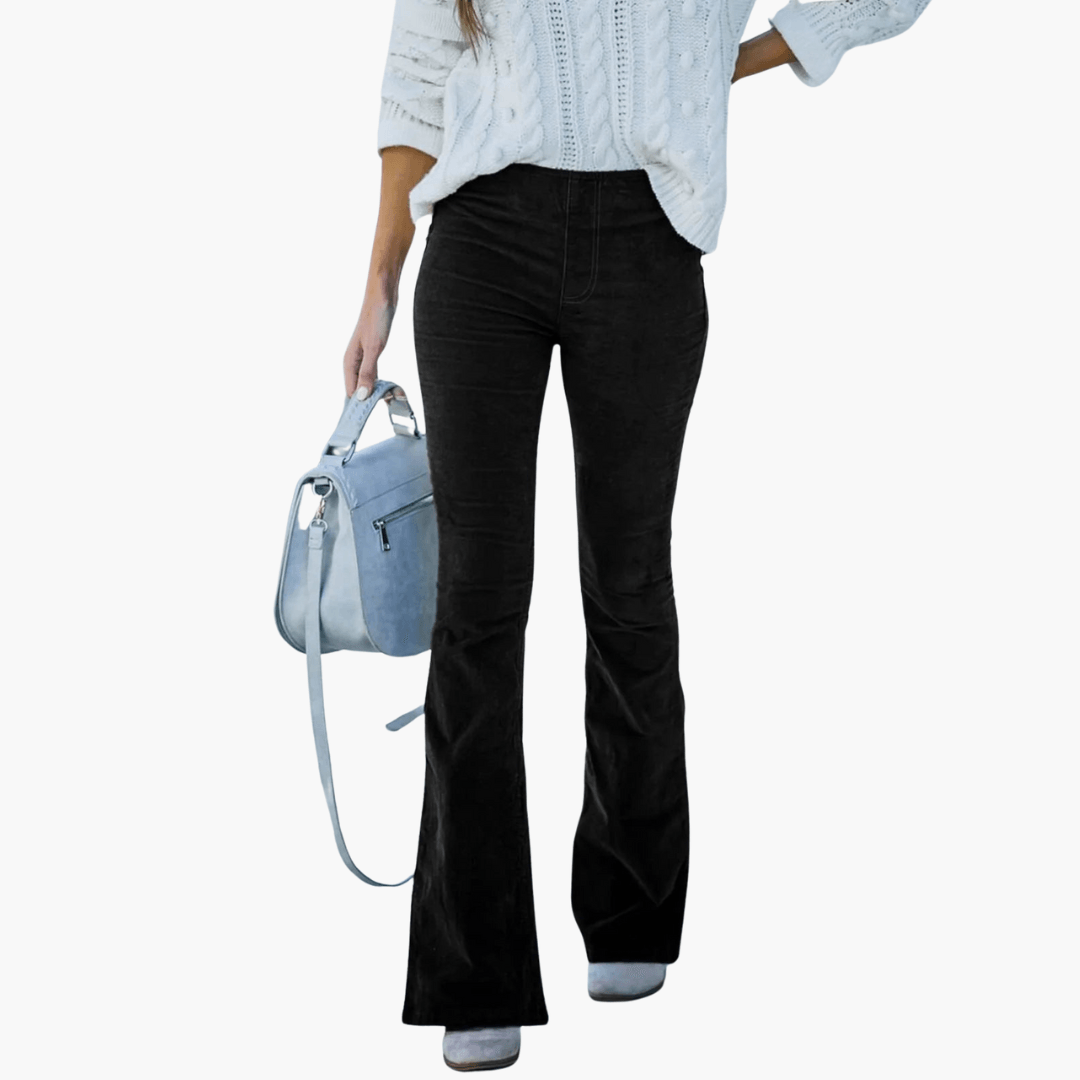 Women's Elegant Cord Pants | Long