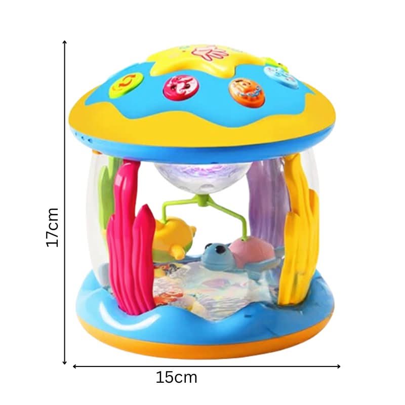 Magical Baby Drum Toy with Lights and Sounds