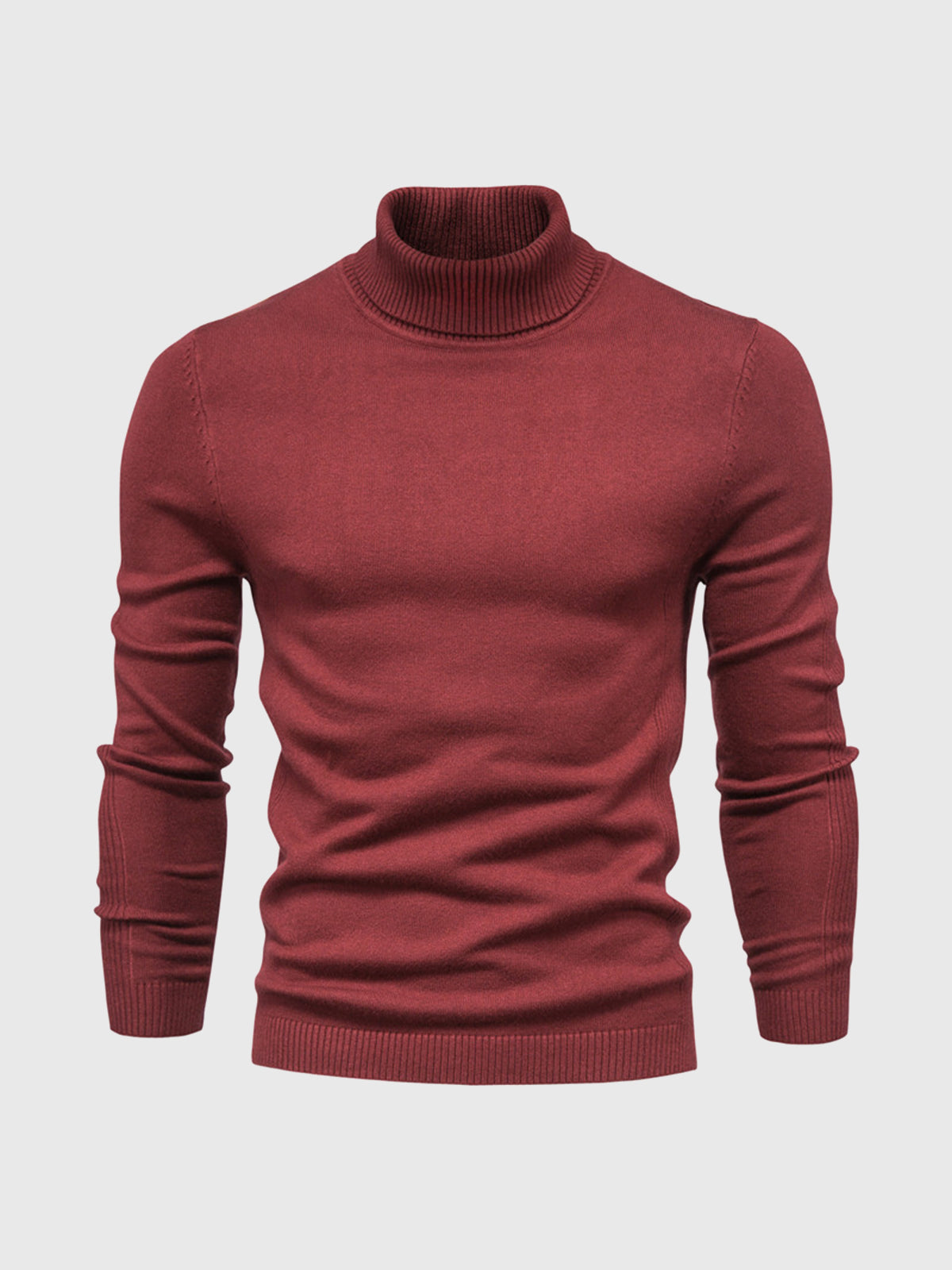 Men's Short Turtleneck Sweater | Washable