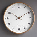 Minimalist Scandinavian Wooden Wall Clock