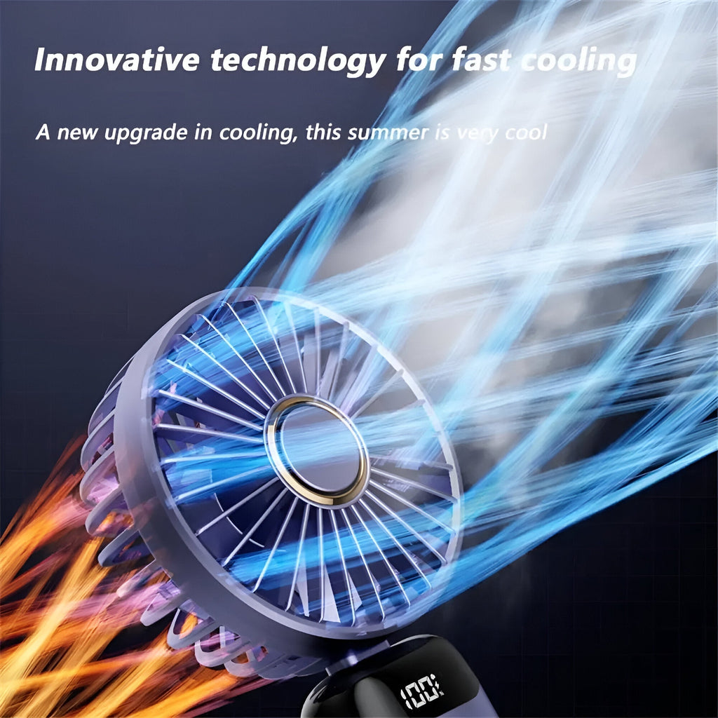 Compact Rechargeable Handheld Fan