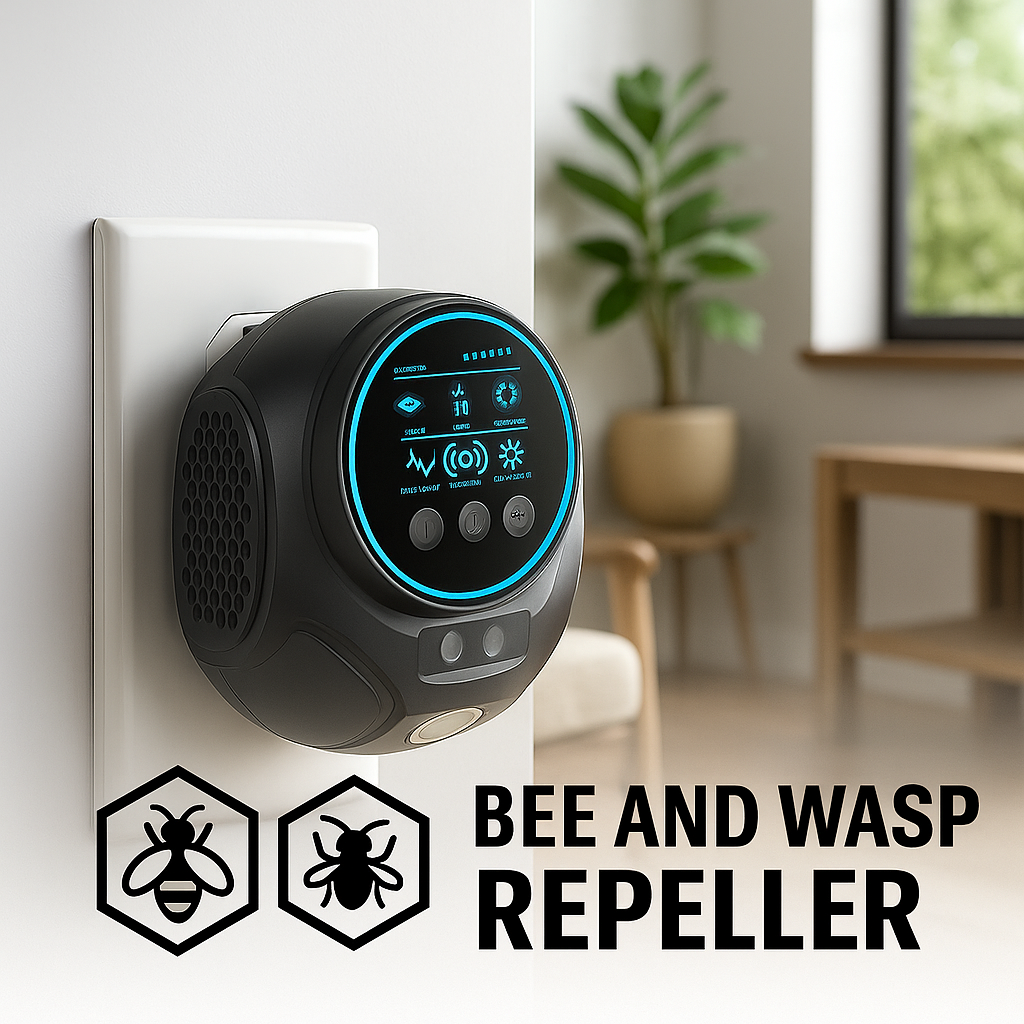 360-Degree Ultrasonic Repellent for Bees and Wasps