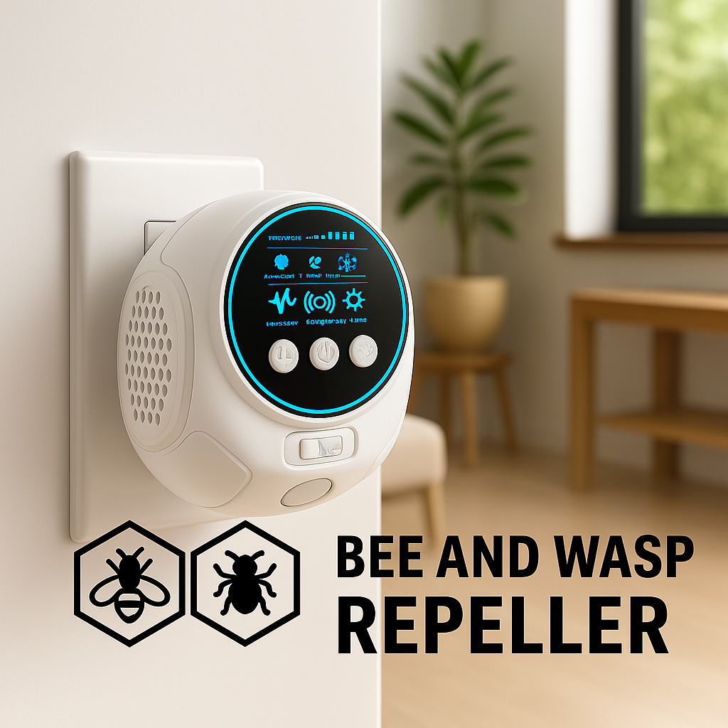 360-Degree Ultrasonic Repellent for Bees and Wasps