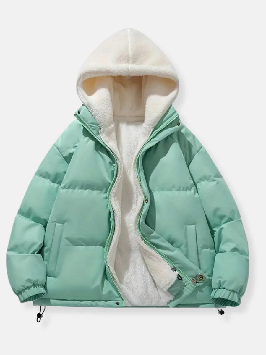 Men's Zipper Down Jacket | Warm