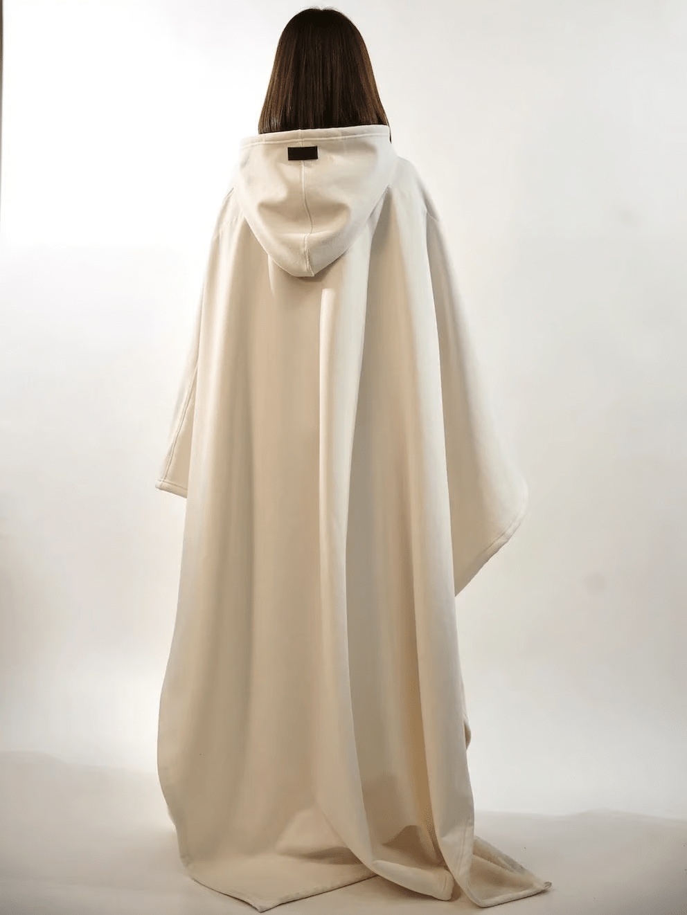 Oversized Soft Fabric Calming Hoodie Blanket