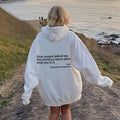 Women's Oversized Printed Hoodie | Comfortable