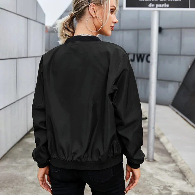 Women's Bomber Winter Jacket | Short