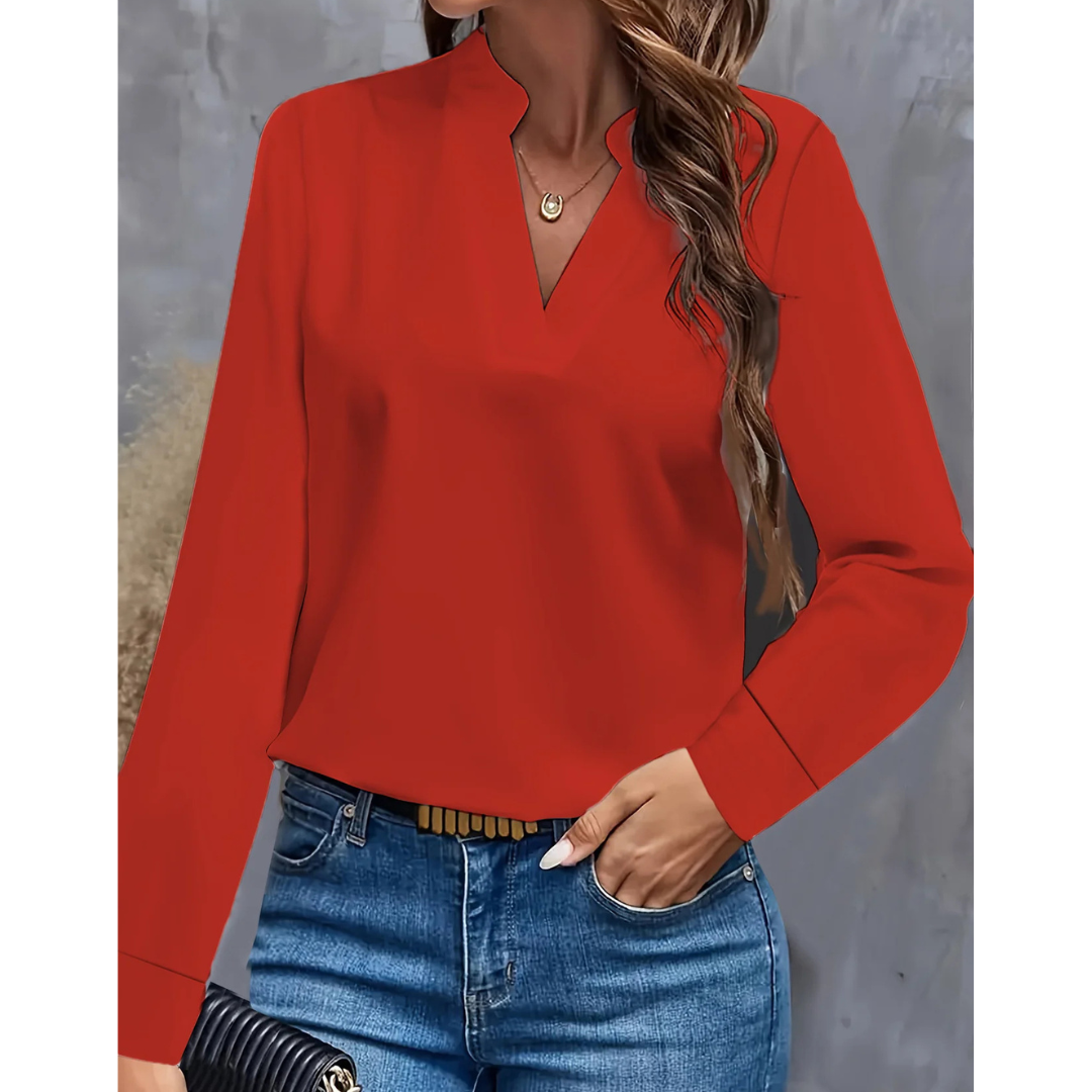 Women's Elegant Blouse | Long Sleeve