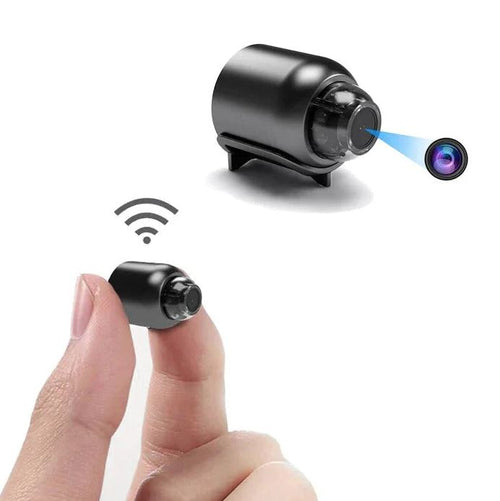 Compact WiFi Security Camera with Night Vision, 1080P Video Quality, and Crystal Clear Audio