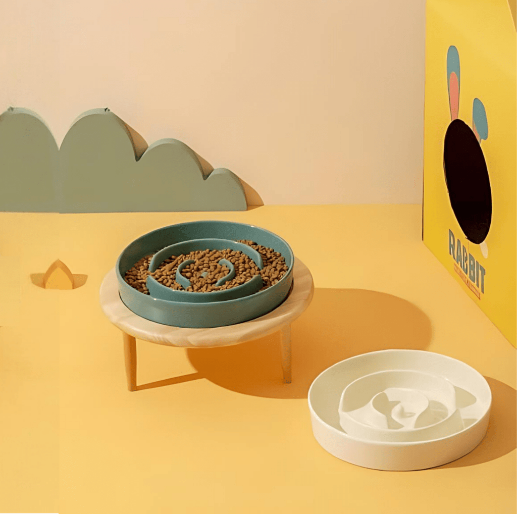 Stylish Handcrafted Pet Food Bowl