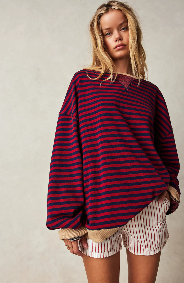 Women’s Striped Sweater | Oversize