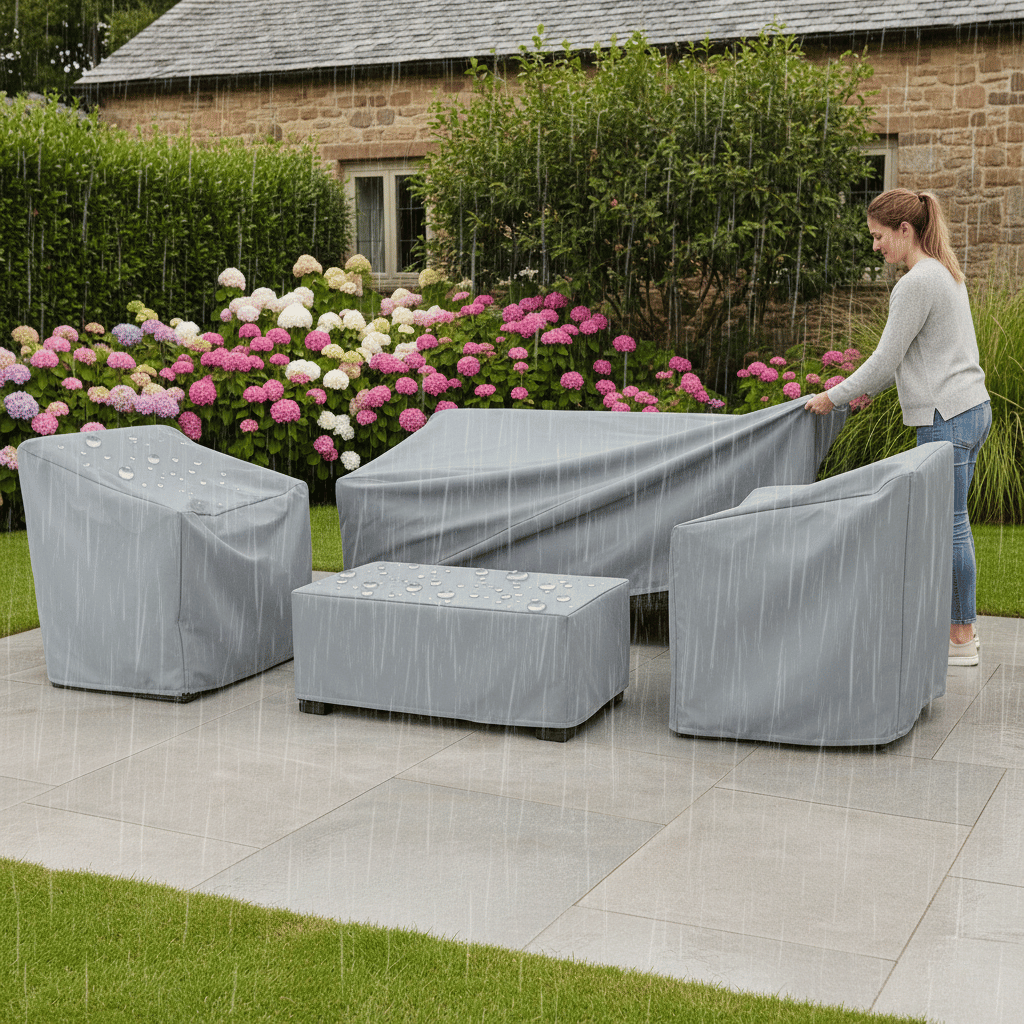 All-Season Weather-Resistant Furniture Cover