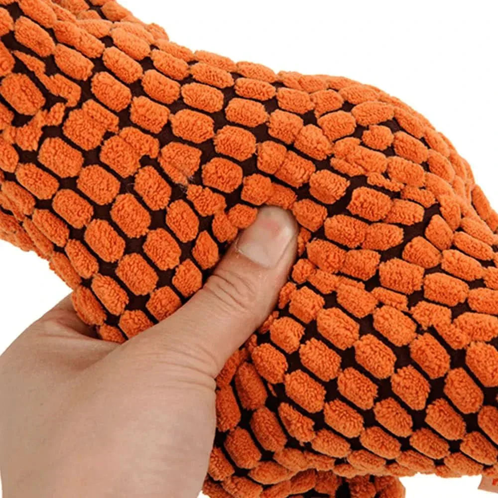 Durable Dinosaur-Shaped Dog Toy