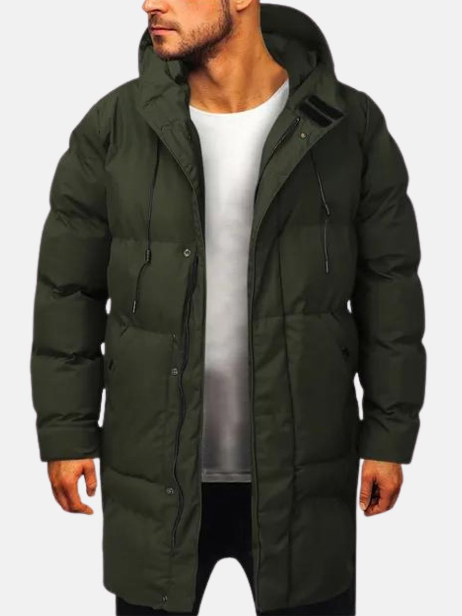 Men's Long Down Jacket | Winter