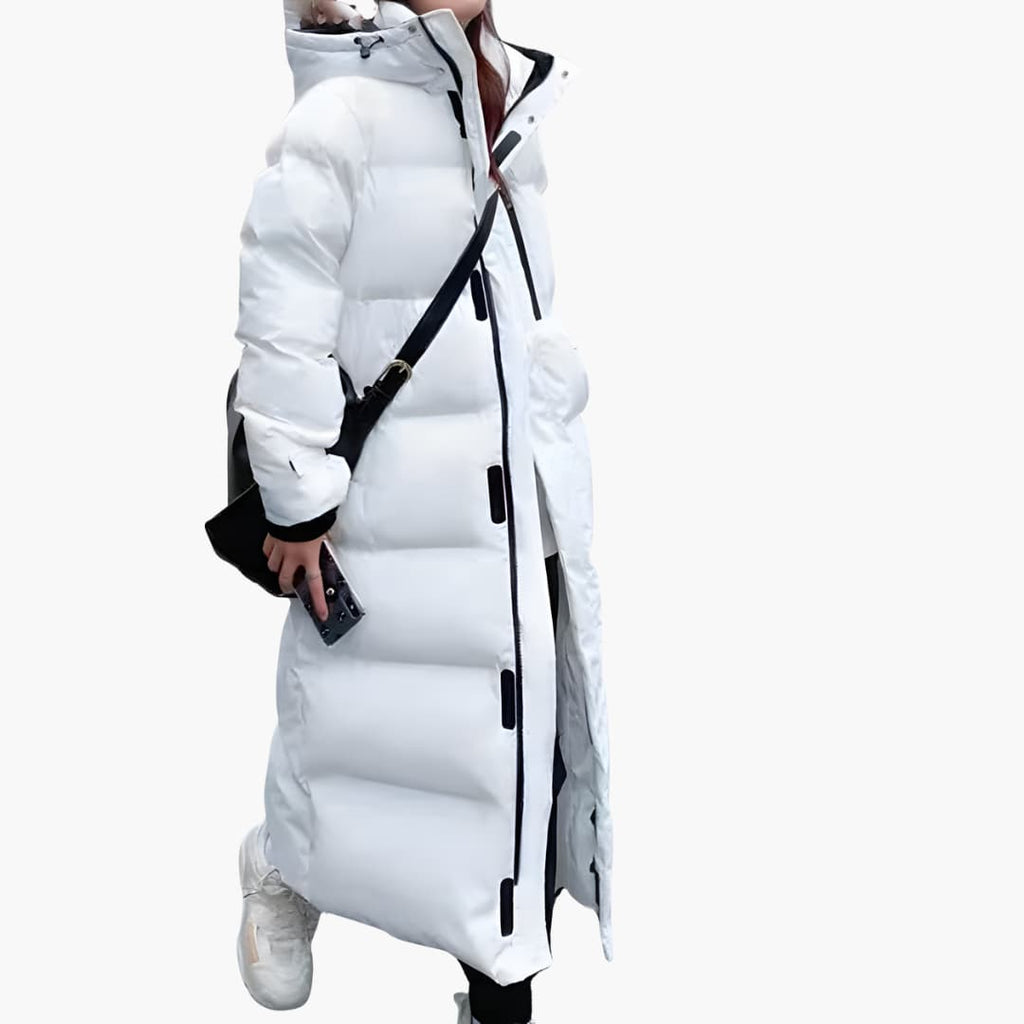 Women's Long Winter Jacket | With Hood