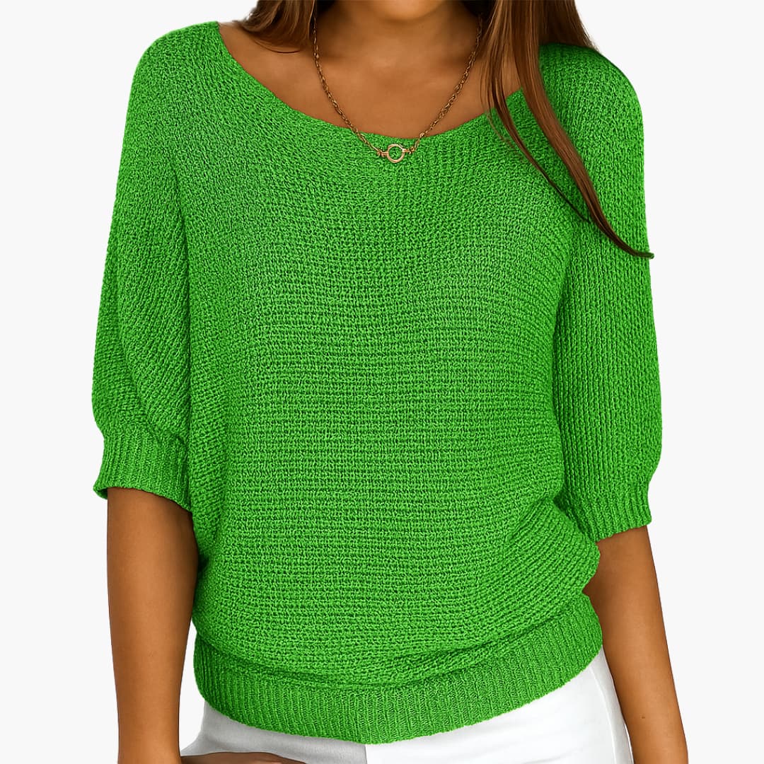 Women's Knit Blouse | Elegant