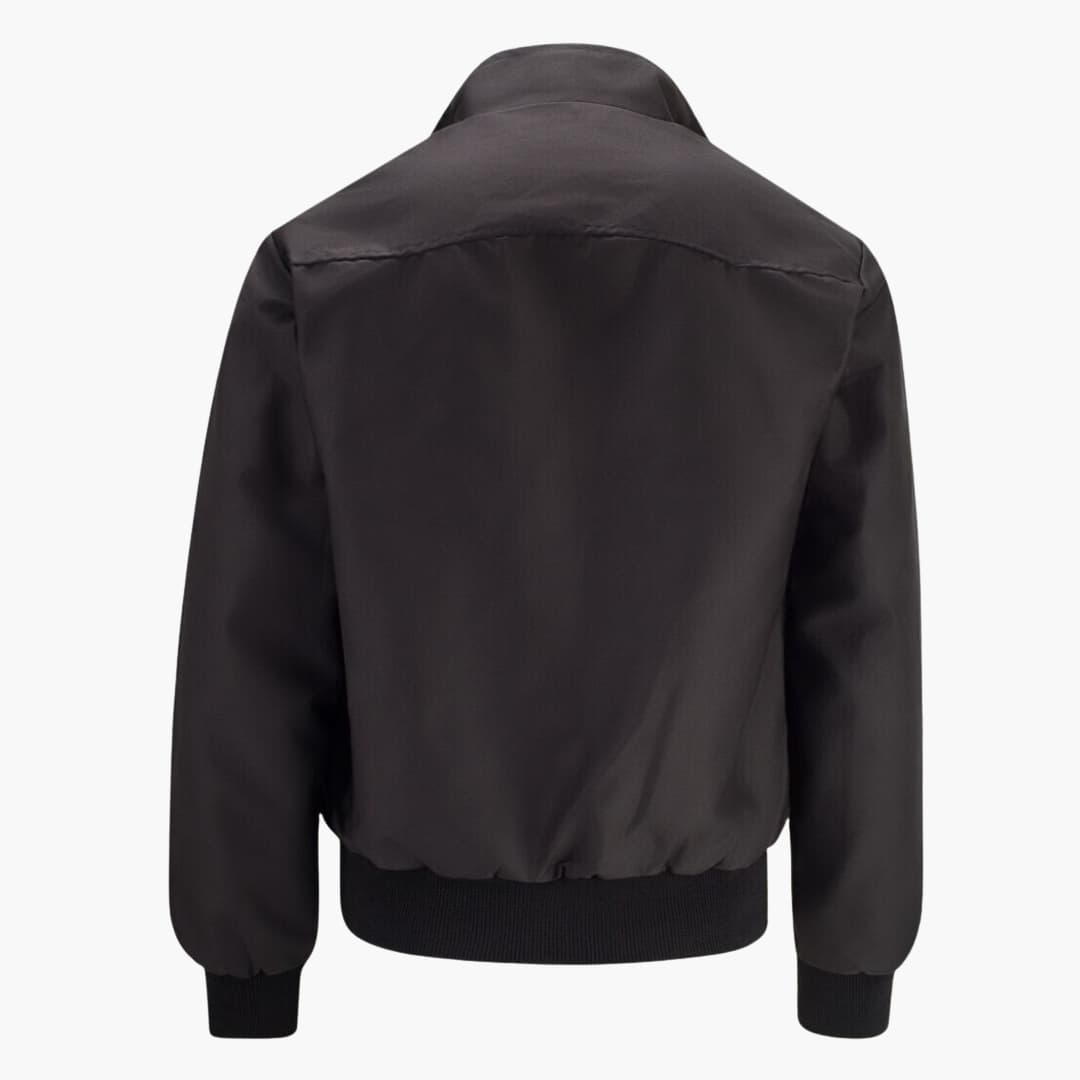 Men's Ribbed Cuff Winter Jacket | Zipper