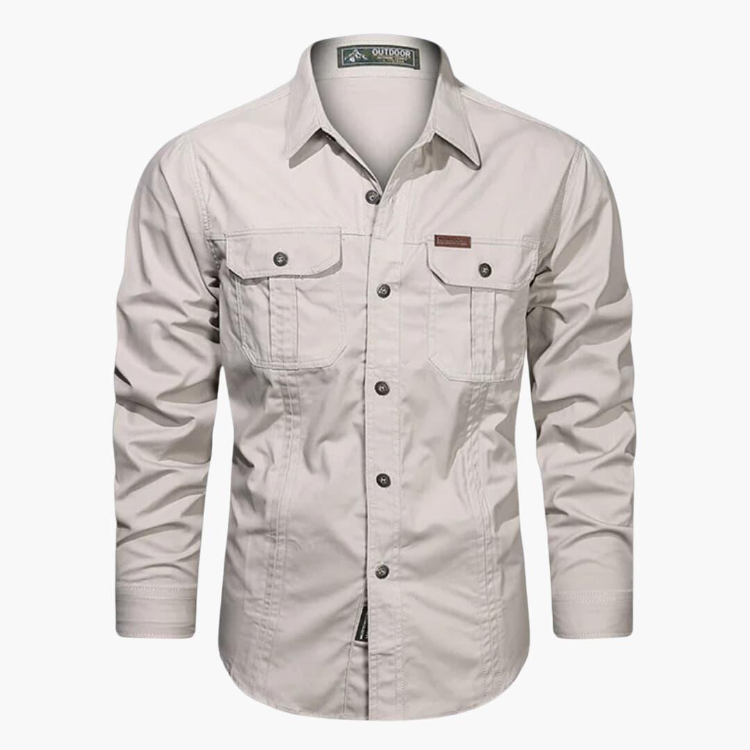Men's Cargo Shirt | Long Sleeve