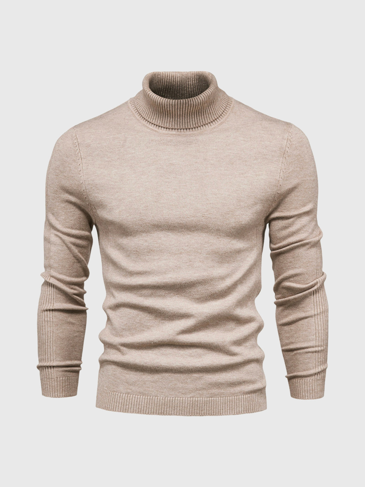 Men's Short Turtleneck Sweater | Washable