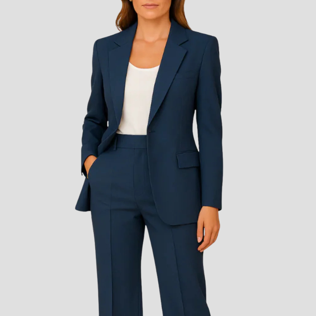 Women's Business Casual Pantsuit | Two-Piece