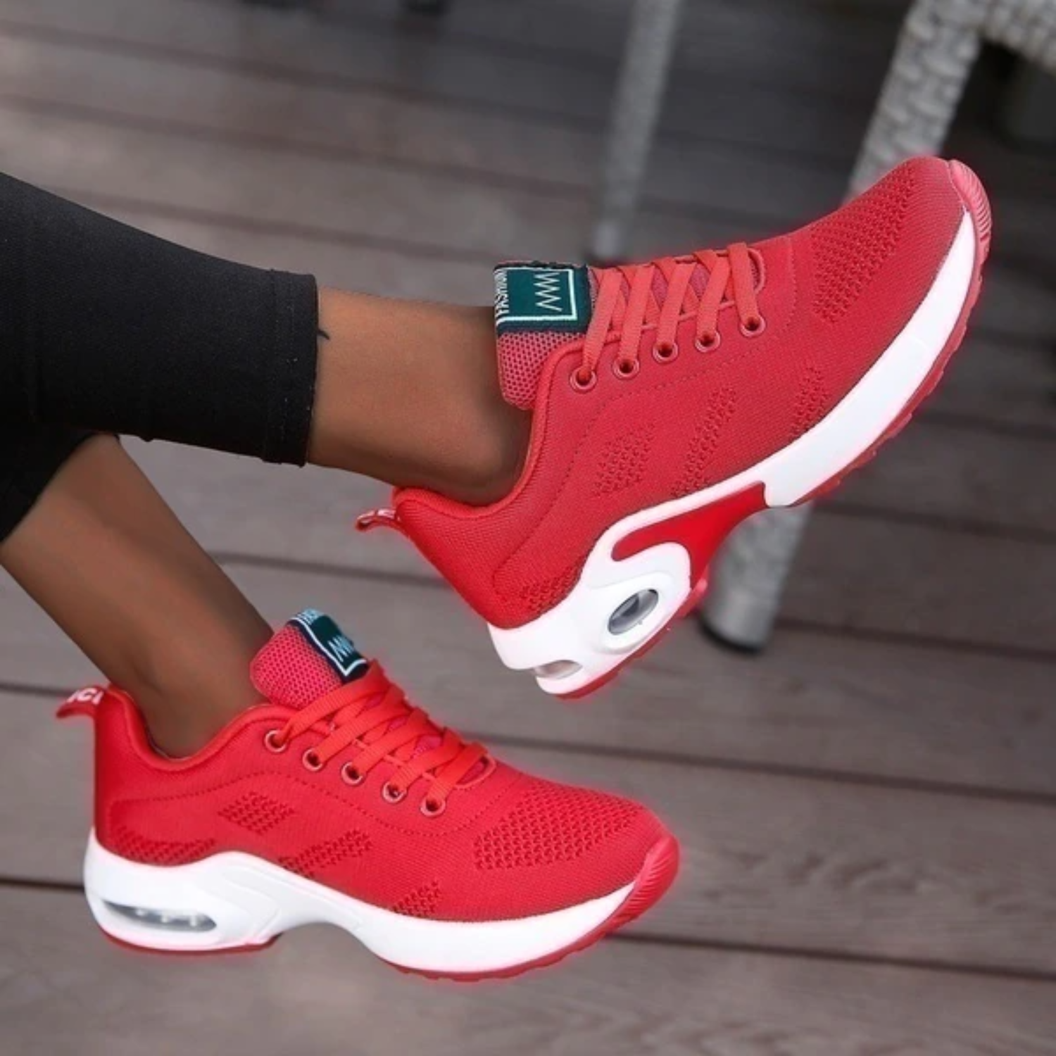 Women's Casual Running Sneakers | Lace-Up Closure
