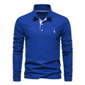 Men's Golf Long Sleeve Polo Shirt | Casual