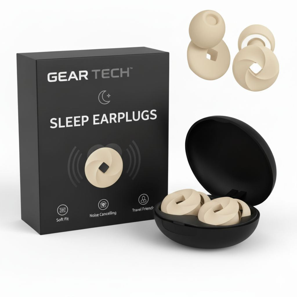 Noise-Reducing Sleep Ear Plugs with 33 dB Protection for All-Night Comfort